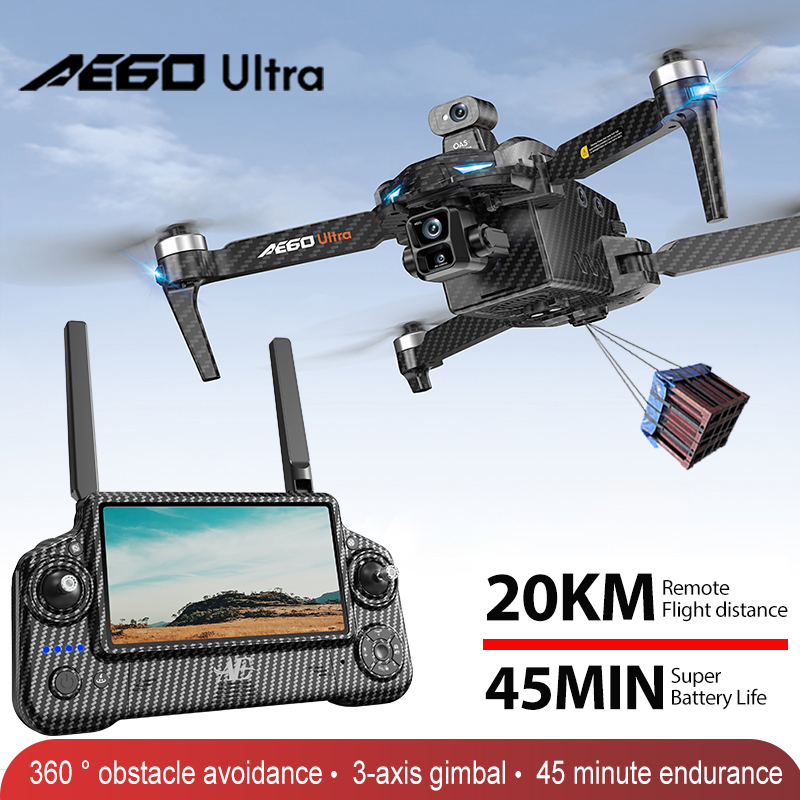Drone Photogrammetry - AE60 GPS Drone Professionelle 8K Kamera