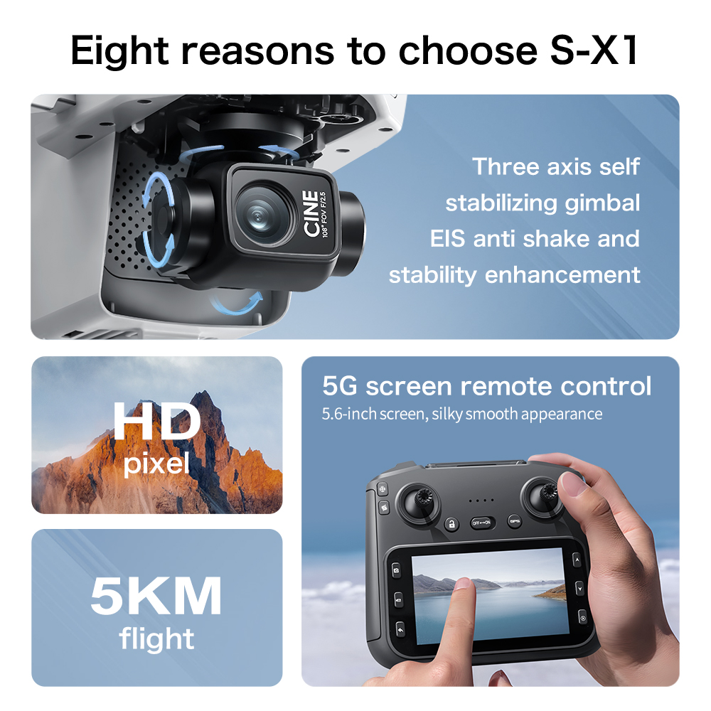 Top-Angebot S-X1 MAX GPS-Drohn – Drone Surveying Bewertung und Preis