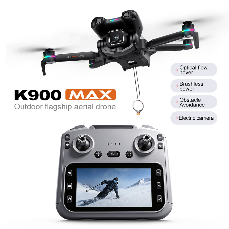 Neue K900 MAX GPS-Drohne mit K – Drone Surveying Bewertung und Preis